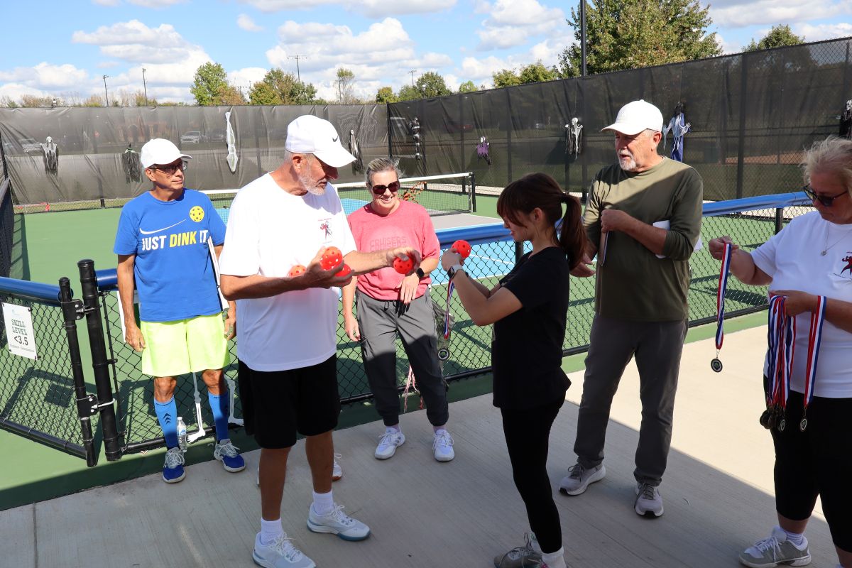 Special Olympics instructional session photo (3) at Groveport Pickleball Club, 2025